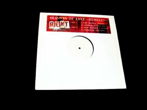 EU record!12inchS* musical [RENT]..SEASONS OF LOVE-REMIXES-* popular bending!