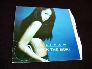 EU盤！12inchS★AALIYAH/ROCK THE BOAT★繊細なヴォーカル！