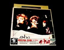 帯付！12inchS★a-ha/45 R.P.M. CLUB-ミニ・アルバム-★テイク・オン・ミー（ロング・バージョン）収録！_画像1