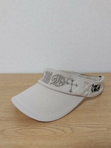 [DANCEWITHDORAGON] Dance With Dragon sun visor beige Golf wear GOLF fashion sport free size hat 