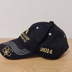 ☆美品☆【Golden valley Golf Club】ゴールデンバレー ゴルフクラブ 2014 PGAチャンピオンシップ 黒 ブラック キャップ 帽子 ゴルフウェアの画像2