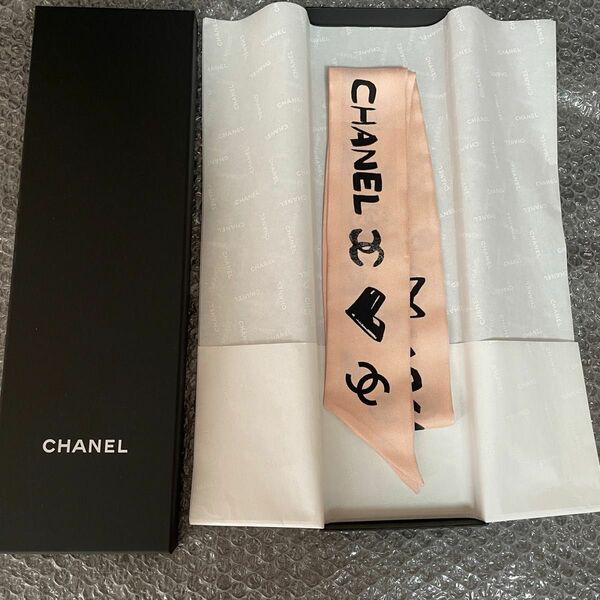 CHANEL シャネル　レア　ピンク　バンドー　ツイリー　新品