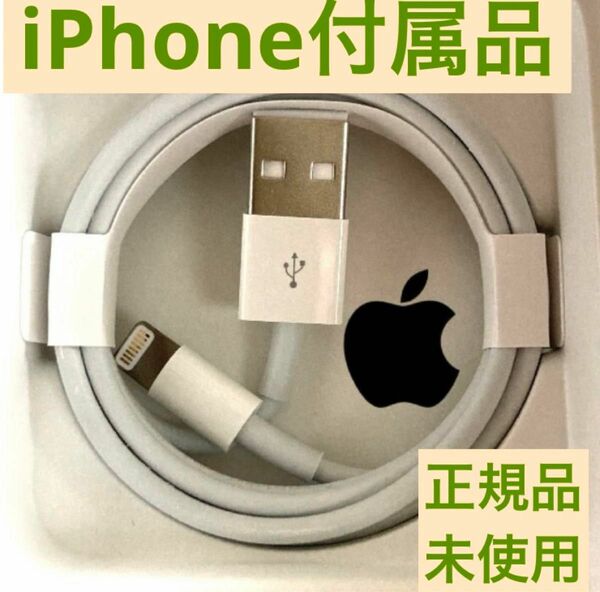 iPhone ライトニングケーブル 純正品 Apple正規品 未使用 純正ケーブル 1m lightning
