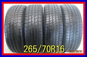 ■中古タイヤ■　265/70R16 112H HIFLY VIGOROUS HT601 ランドクルーザープラド パジェロ等 夏タイヤ 4WD 激安　送料無料 A974