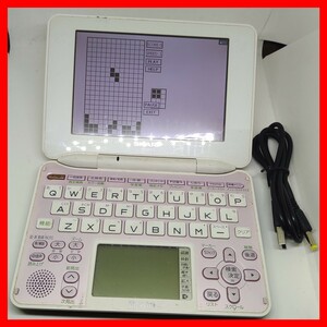 Sharp Brain Pw-GC610 Tetris, Invaders, Solitaire Windows CE Введение Электронное словарь Sharp Touch Pen Kojien Carking, Toeic