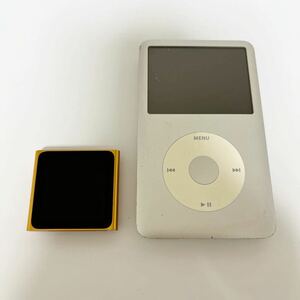 iPod 80GB nano ポータブルミュージックプレーヤー 2点セット ジャンク