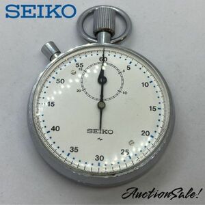 【可動品】SEIKO セイコー ストップウォッチ 88-5021 手巻き　文字盤　ホワイト