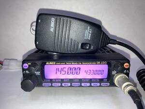 ● ALINCO 144/430MHz 50W TWIN BAND FM TRANSCEIVER DR-620HV