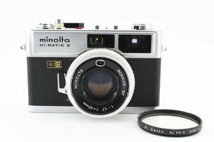 ★実用品★ ミノルタ MINOLTA HI-MATIC E ★露出計動作★ #0802 #413123 #0804