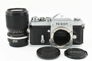 ★実用品★ ニコン NIKON F アイレベル + Ai-S 35-105mm ★シャッター全速OK★ #08031 #413136 #08081