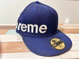 supreme ニューエラ　サイドロゴ　キャップ 