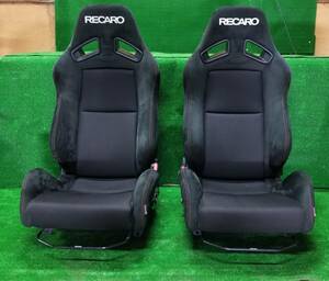 レカロ MODULO sports アルカンターラ SR-7 セミバケットシート 赤ステッチ 両側ダイアル RECARO ホンダアクセス (検索用 bride omp 無限)