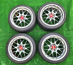 BBS RS-GT RS946 RS909 18インチ 225/40 255/35R18 8.5+38 9.0+45 120 5穴 BMW 3・5 シリーズ FORGED ビッグキャリパーOK！レクサスにも?