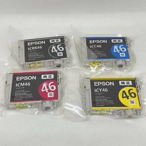 EPSON エプソン 純正インクカートリッジ IC4CL46 サッカーボール 4色パック ブラック シアン マゼンタ イエローの画像1