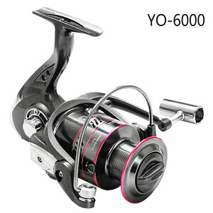 13 Axis Full Metal Wire Cup Fishing Reel Spinning Wheel Fishing Gear YO-6000 YU 海外 即決