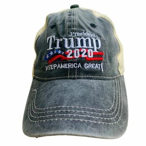 President Trump Keep America Great MAGA Mesh Snapback Hat 2020 Memorabilia 海外 即決