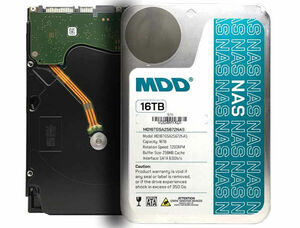 MDD 16TB 7200RPM 256MB Cache SATA 6.0Gb/s 3.5" Internal NAS Network Hard Drive 海外 即決