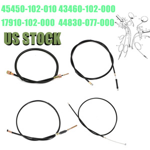 4 x Brake Throttle Speedometer Cable Kit For Honda Trail 90 CT90 K2 K3 1970 1971 海外 即決