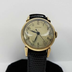 Vintage Hamilton Gold Filled Mechanical Watch - 30mm 海外 即決