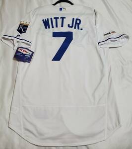 AUTHENTIC MAJESTIC 48 XL, BOBBY WITT JR. KANSAS CITY ROYALS FLEX BASE Jersey 海外 即決