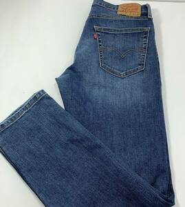 Men's Levi's 50 Denim Jeans Med Wash Size 32/32 Stretch Taper Fit 海外 即決