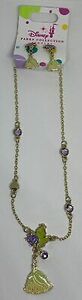 Disney Parks Collection Jewelry Tiana Earrings and Necklace Set New with Tag 海外 即決