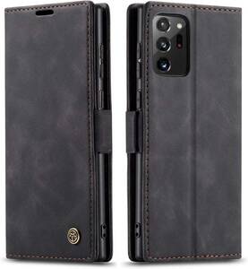 Samsung Galaxy Note 20 Ultra 5G Case Leather Protection Cover Wallet Card Holder 海外 即決