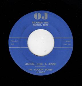 レア DOOWOP-ROCKIN DUKES-OJ 1007-ANGEL AND A ROSE/MY BABY LEFT ME 海外 即決