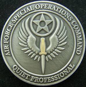 Air Force Special Operations Command AFSOC Deputy Commander Challenge Coin 海外 即決