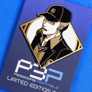 Persona 3 Portable FES Reload Junpei Iori Limited Edition Enamel Pin Figure 海外 即決