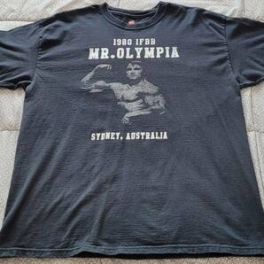 1980 IFBB Mr. Olympia Arnold Schwarzenegger Adult Large T-Shirt approx.22" X 29" 海外 即決の画像1