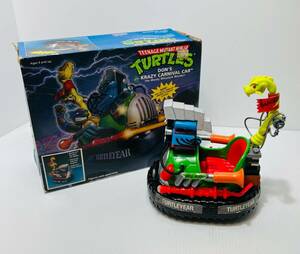 TMNT Don’s Krazy Carnival Car 1991 Teenage Mutant Ninja Turtles Box 海外 即決
