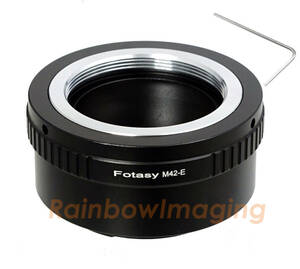 Helios 44-2 58mm M42 lens to Sony E-Mount Camcorder NEX-VG20 VG30 VG900 adapter 海外 即決