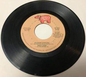 Andy Gibb Shadow Dancing 7" バイナル Single 1978 RSO Records レット イット ビー　 / Me RS 893 海外 即決