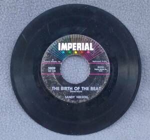 Sandy Nelson: The Birth Of The ビート / / Drums Are My ビート / - 7" 45 RPM Record 海外 即決