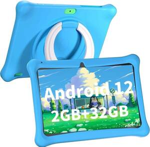 Kids Tablet 10.1 inch Android 12 Tablet for Kids 32GB Bluetooth WiFi Dual Camera 海外 即決