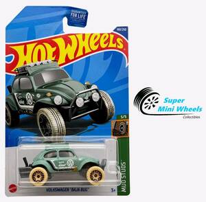 Hot Wheels 2022 #160 - Volkswagen Baja Bug (Green) 海外 即決