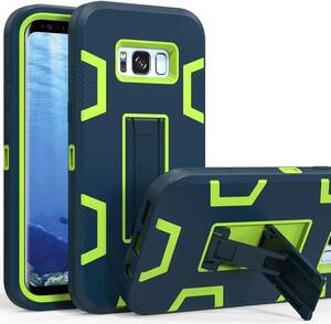 Samsung Galaxy S8 Case Rugged Full Body Shockproof Armor Bumper Protective Cover 海外 即決