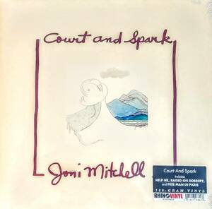JONI MITCHELL - COURT AND SPARK - 180-GRAM バイナル LP " NEW, 新品未開封 " 海外 即決