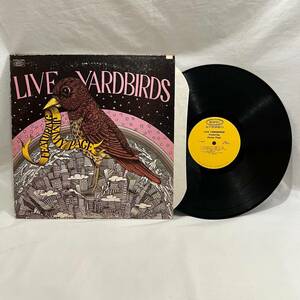 The Yardbirds Live Yardbirds! LP w/ Jimmy Page 1971 1st Press E-30615 バイナル VG+ 海外 即決