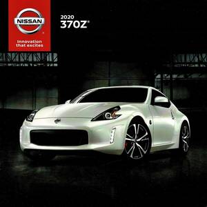 2020 Nissan 370Z Sport Touring 50TH Anniv. Nismo Deluxe Dealer Sales Brochure 海外 即決