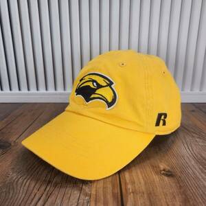 Russell Southern Mississippi Golden Eagles Hat Cap Strap Back Yellow Dad Sports 海外 即決