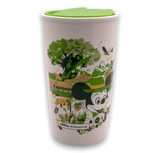 Disney’s Animal Kingdom Starbucks Ceramic Tumbler from Walt Disney World 50th An 海外 即決
