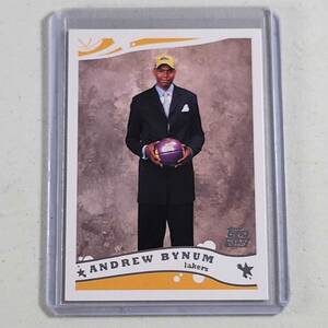 Andrew Bynum Rookie Card Los Angeles Lakers #230 2005-06 Topps 海外 即決