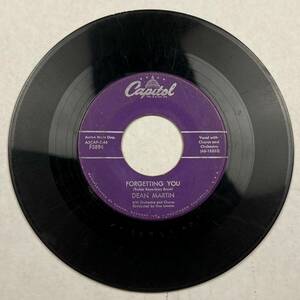 45 RPM Record Dean Martin Return To Me/Forgetting You Capitol Records 海外 即決
