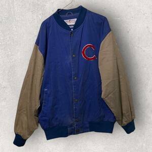 Vintage Chicago Cubs by Starter Jacket Size XL 海外 即決