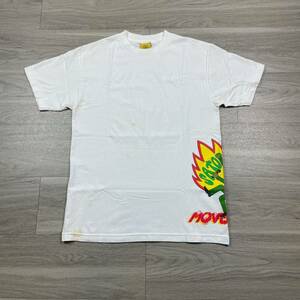 Vintage Shirt Mens Medium White Satori Movement Rasta Skateboarding Reggae 海外 即決