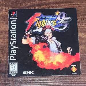 King of Fighters 95 1995 PS1 Playstation 1 PS One Instruction Manual Only 海外 即決