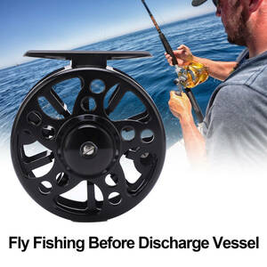 AP75 CNC Aluminum Alloy Fly Fishing Before Discharge Vessel Reel Lake Ice 海外 即決