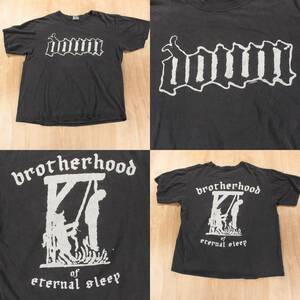 vtg 2002 DOWN Brotherhood of Eternal Sleep t-shirt MEDIUM stoner metal pantera 海外 即決